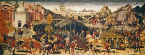 カミルスの勝利、c.14701475（パネル上のテンペラ）